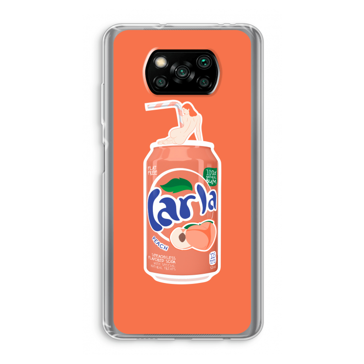 S(peach)less: Xiaomi Poco X3 NFC Transparant Hoesje