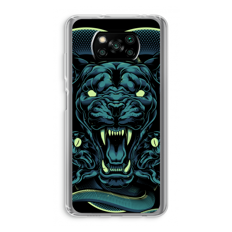 Cougar and Vipers: Xiaomi Poco X3 NFC Transparant Hoesje