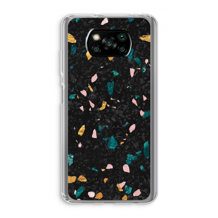 Terrazzo N°10: Xiaomi Poco X3 NFC Transparant Hoesje