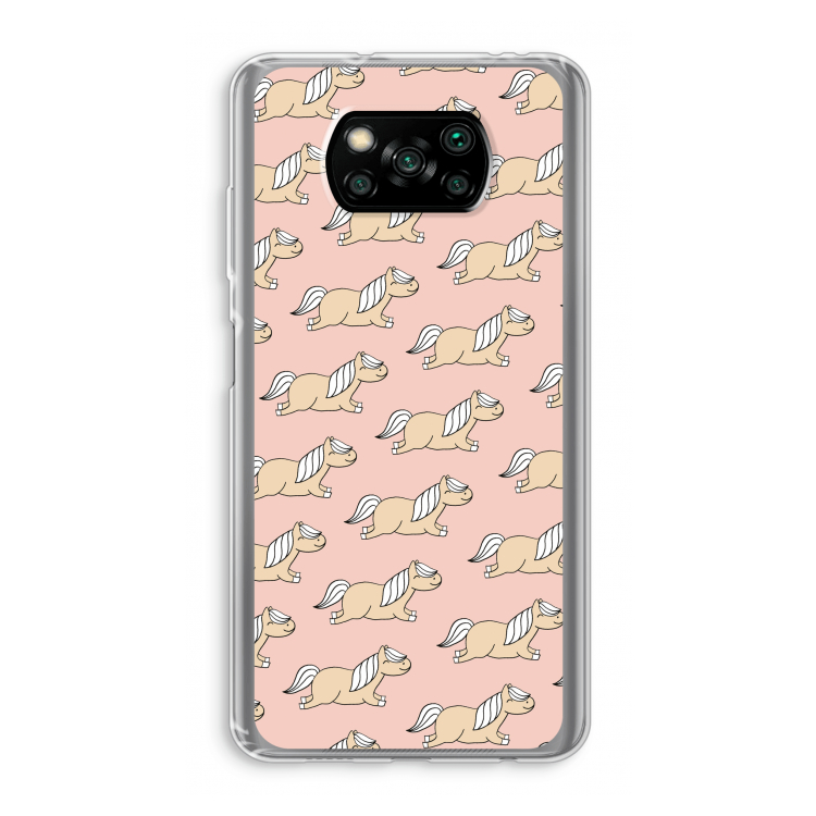 Ponys: Xiaomi Poco X3 NFC Transparant Hoesje