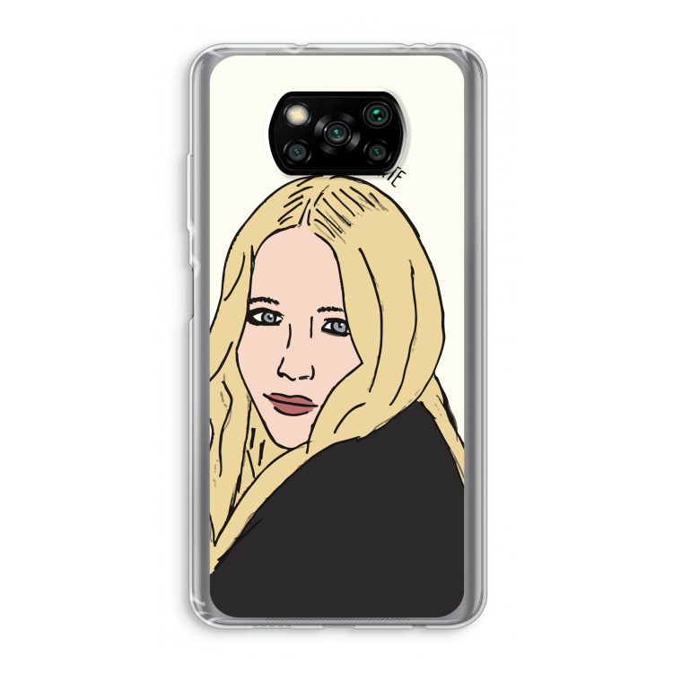 Mary Kate: Xiaomi Poco X3 NFC Transparant Hoesje