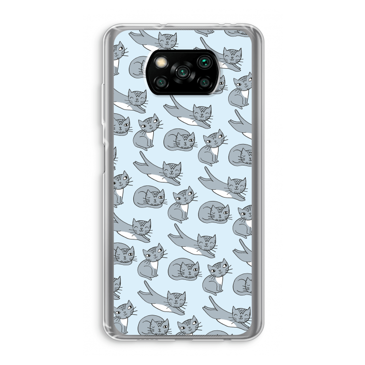 Poezen: Xiaomi Poco X3 NFC Transparant Hoesje