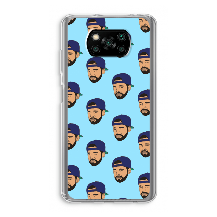 Drake Away: Xiaomi Poco X3 NFC Transparant Hoesje