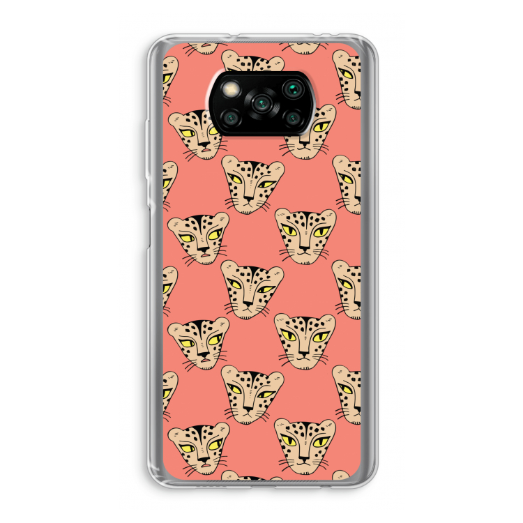Tijger: Xiaomi Poco X3 NFC Transparant Hoesje
