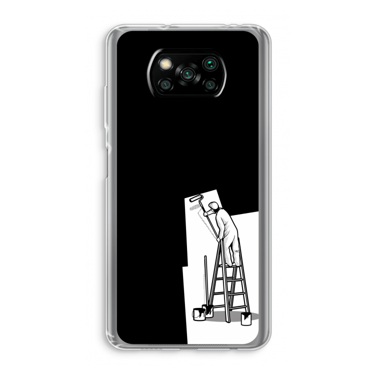 Musketon Painter: Xiaomi Poco X3 NFC Transparant Hoesje