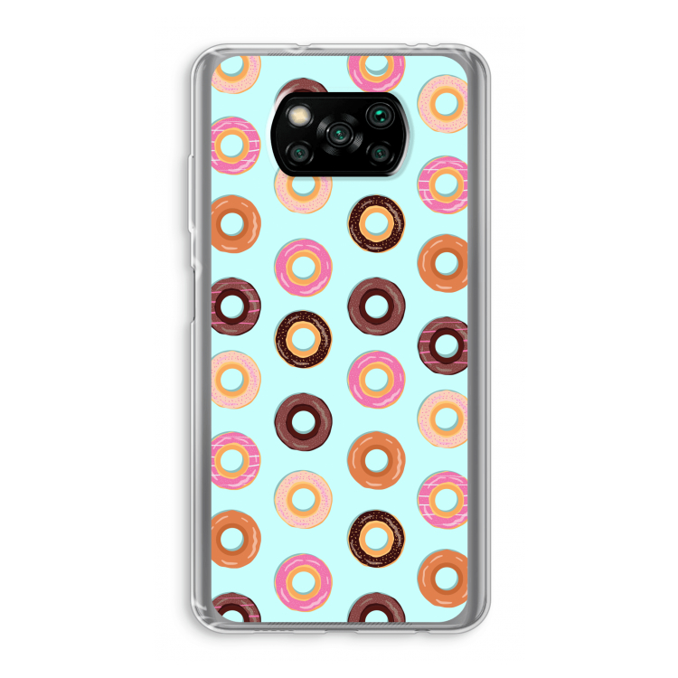 Donuts: Xiaomi Poco X3 NFC Transparant Hoesje