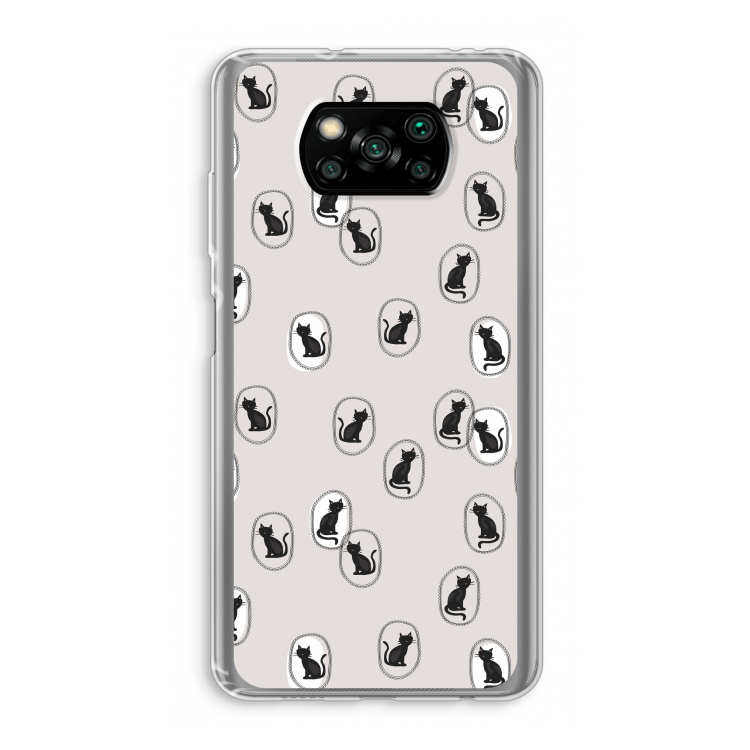 Miauw: Xiaomi Poco X3 NFC Transparant Hoesje