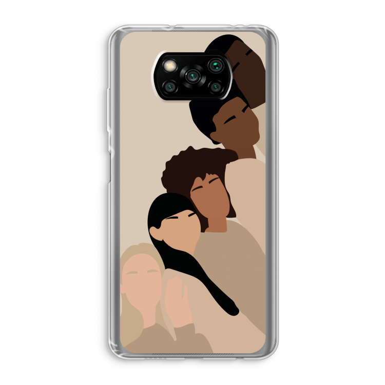 Sweet creatures: Xiaomi Poco X3 NFC Transparant Hoesje