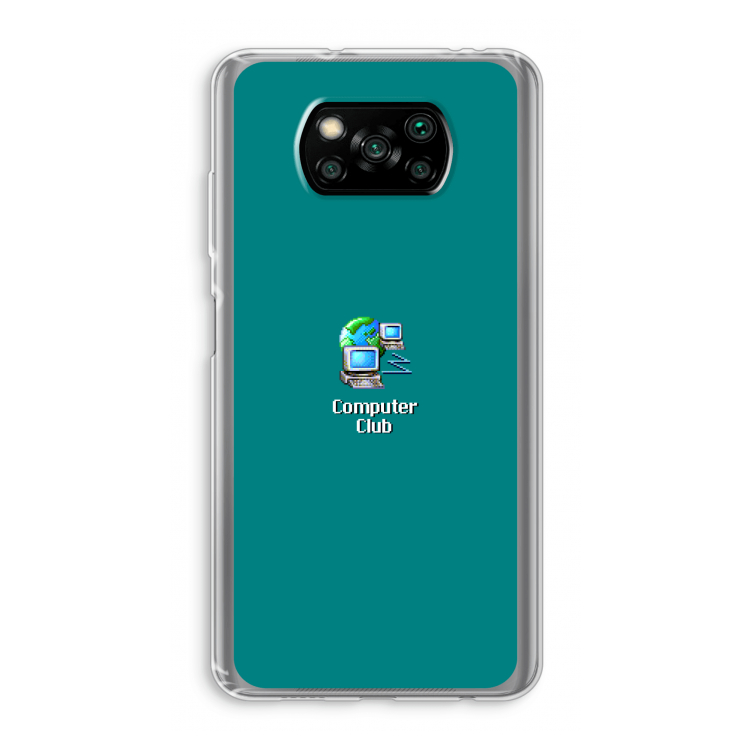 Win98: Xiaomi Poco X3 NFC Transparant Hoesje