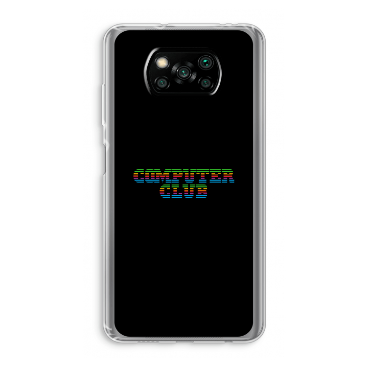 Retro: Xiaomi Poco X3 NFC Transparant Hoesje
