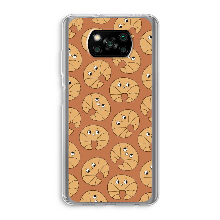 Croissant: Xiaomi Poco X3 NFC Transparant Hoesje