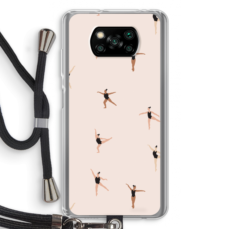 Dancing #1: Xiaomi Poco X3 NFC Transparant Hoesje met koord