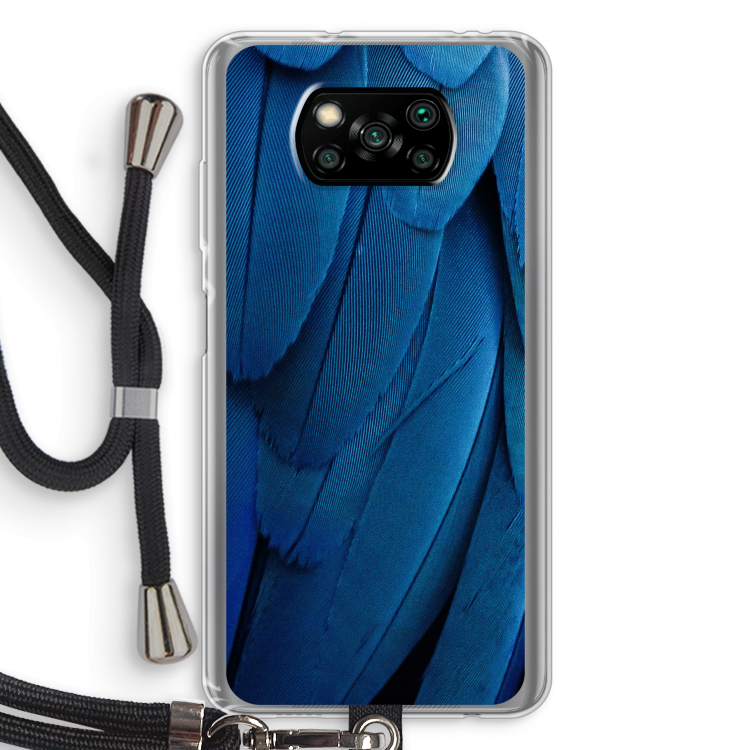 Pauw: Xiaomi Poco X3 NFC Transparant Hoesje met koord