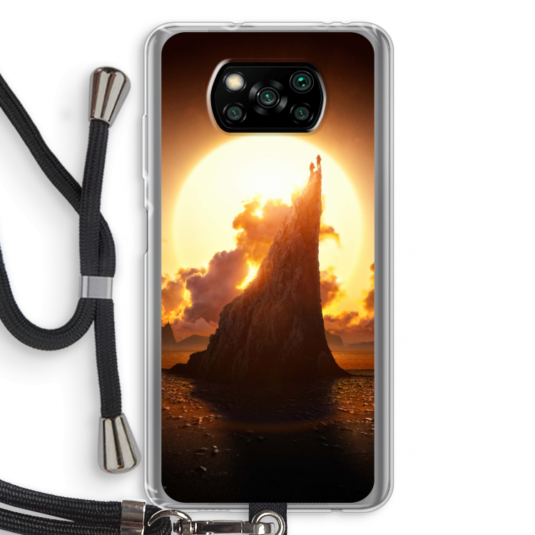 Children of the Sun: Xiaomi Poco X3 NFC Transparant Hoesje met koord