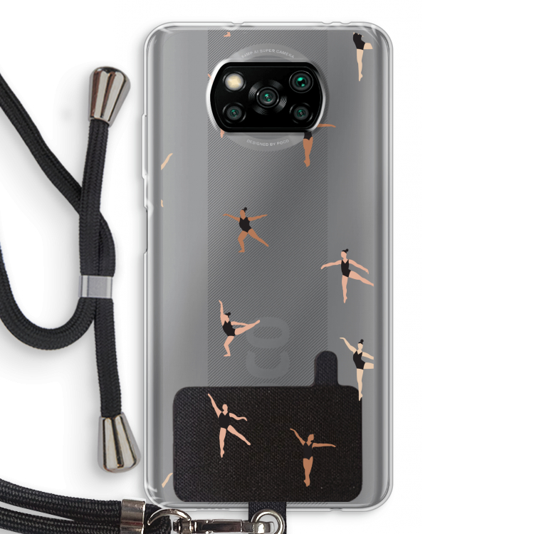 Dancing #1: Xiaomi Poco X3 NFC Transparant Hoesje met koord