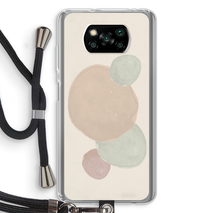 Geo #9: Xiaomi Poco X3 NFC Transparant Hoesje met koord