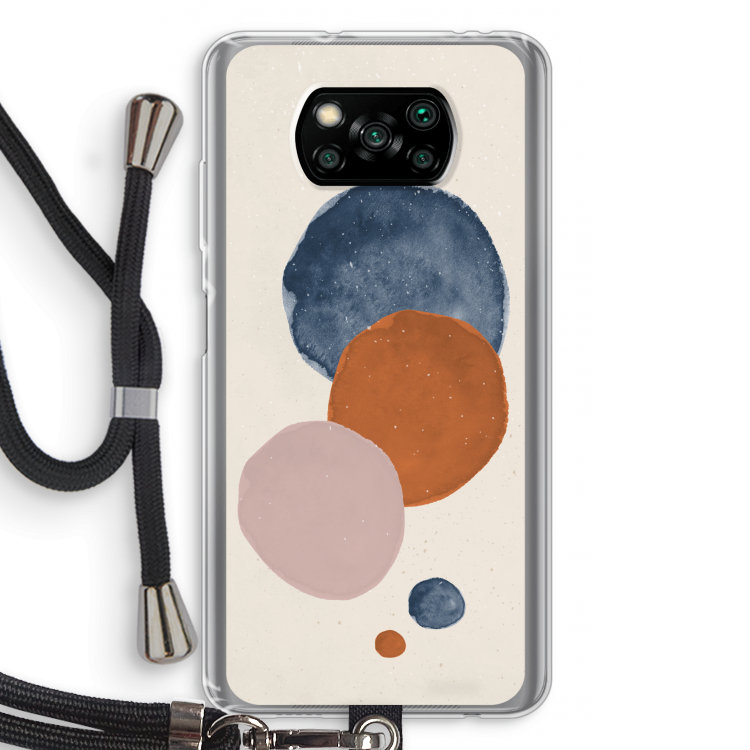 Geo #4: Xiaomi Poco X3 NFC Transparant Hoesje met koord
