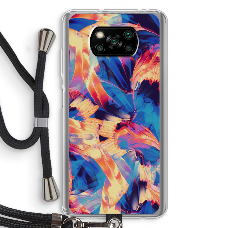 Tuesday Night: Xiaomi Poco X3 NFC Transparant Hoesje met koord