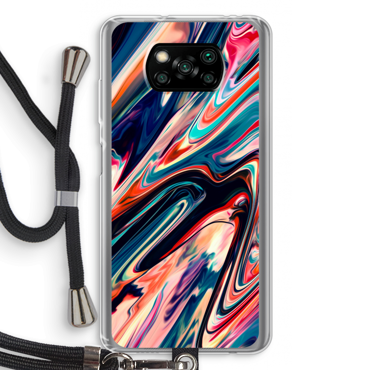 Quantum Being: Xiaomi Poco X3 NFC Transparant Hoesje met koord