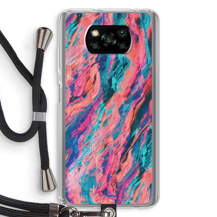 Electric Times: Xiaomi Poco X3 NFC Transparant Hoesje met koord