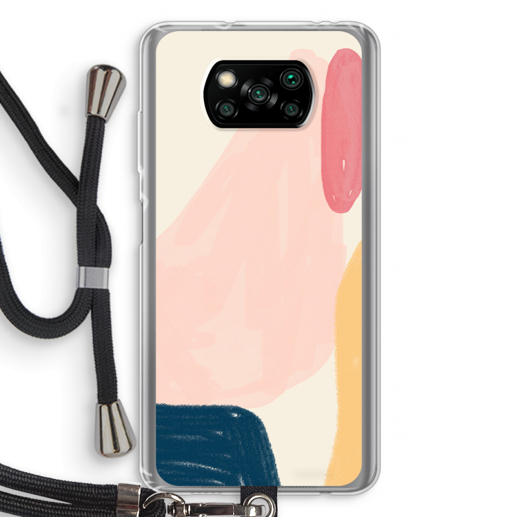 Saturday Flow: Xiaomi Poco X3 NFC Transparant Hoesje met koord
