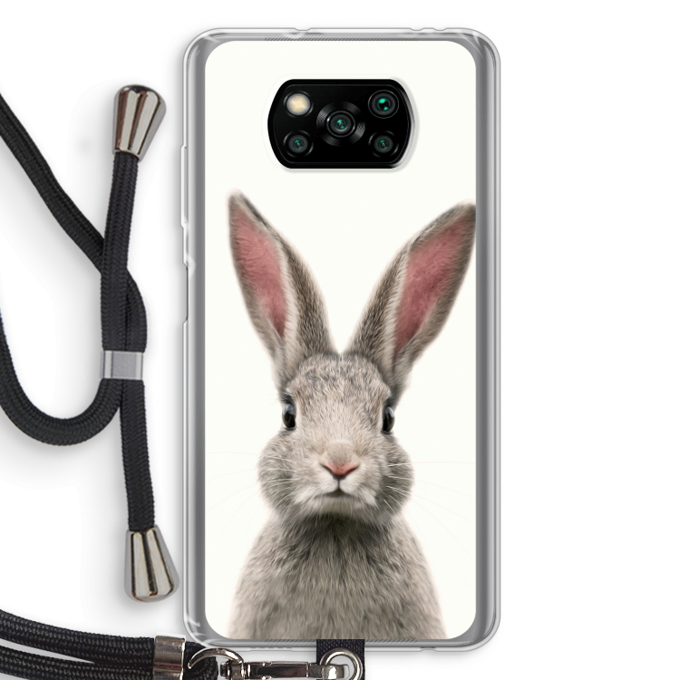 Daisy: Xiaomi Poco X3 NFC Transparant Hoesje met koord