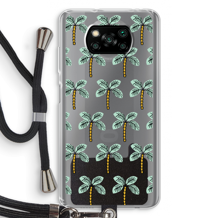 Paradise: Xiaomi Poco X3 NFC Transparant Hoesje met koord