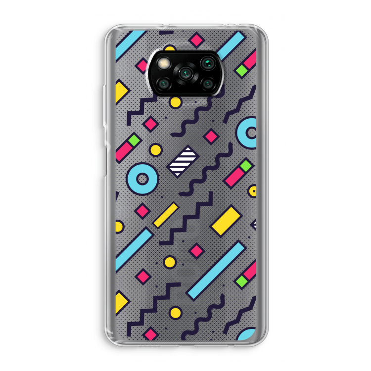 8-bit N°8: Xiaomi Poco X3 Pro Transparant Hoesje