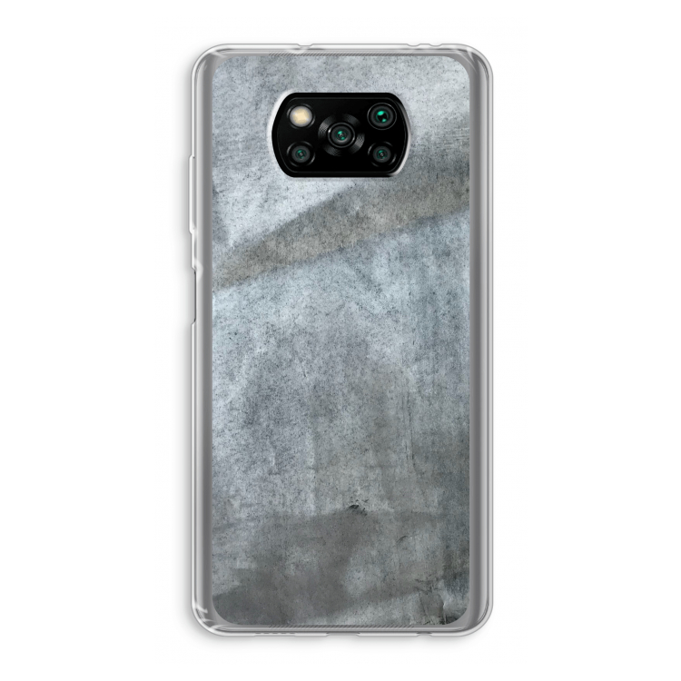 Grey Stone: Xiaomi Poco X3 Pro Transparant Hoesje