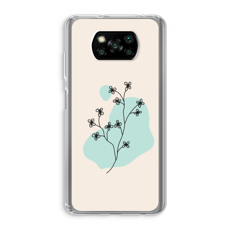 Love your petals: Xiaomi Poco X3 Pro Transparant Hoesje