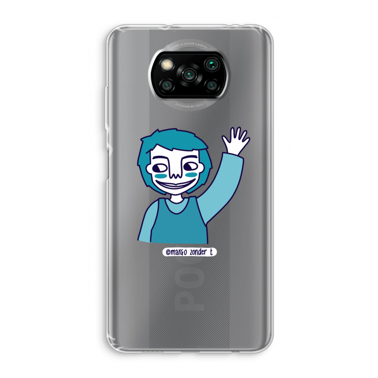 Zwaai: Xiaomi Poco X3 Pro Transparant Hoesje