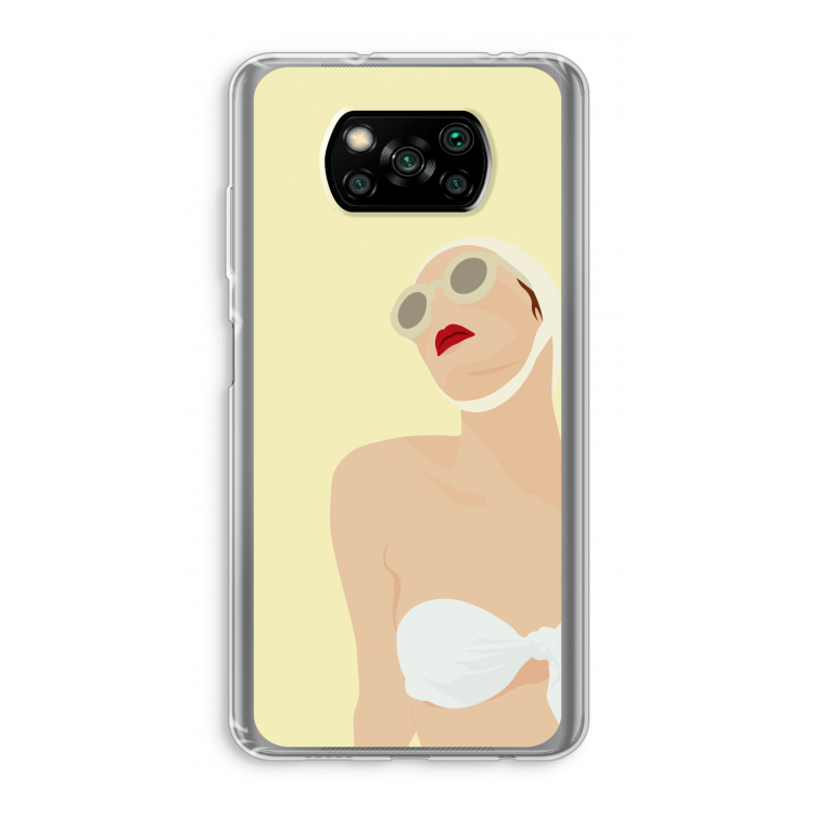 Summer: Xiaomi Poco X3 Pro Transparant Hoesje