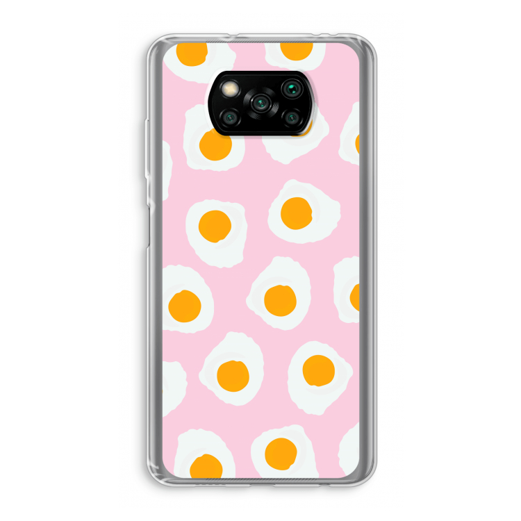 Dancing eggs: Xiaomi Poco X3 Pro Transparant Hoesje