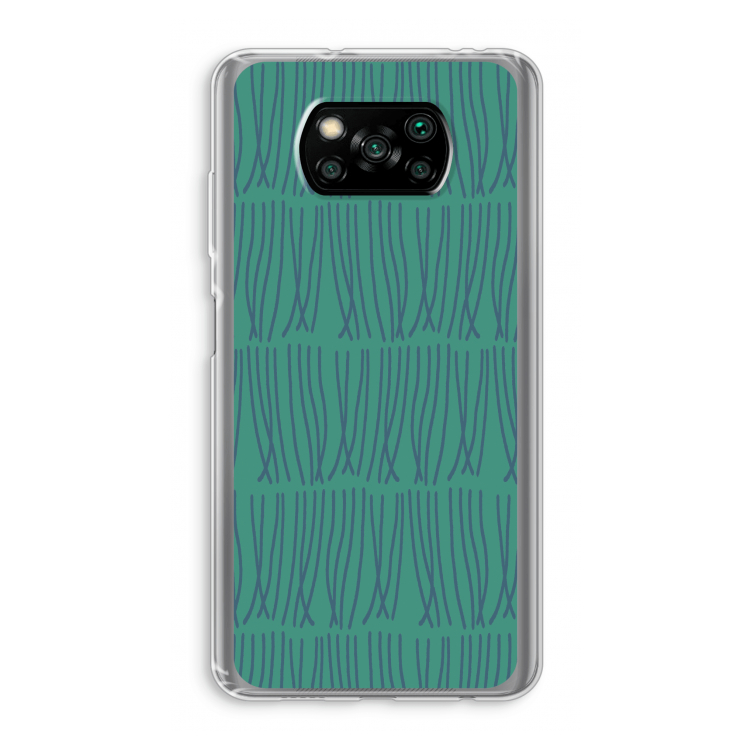 Swirls: Xiaomi Poco X3 Pro Transparant Hoesje