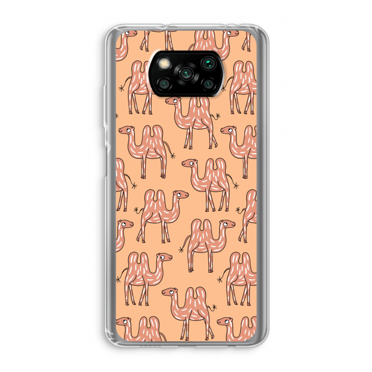 Kameel: Xiaomi Poco X3 Pro Transparant Hoesje