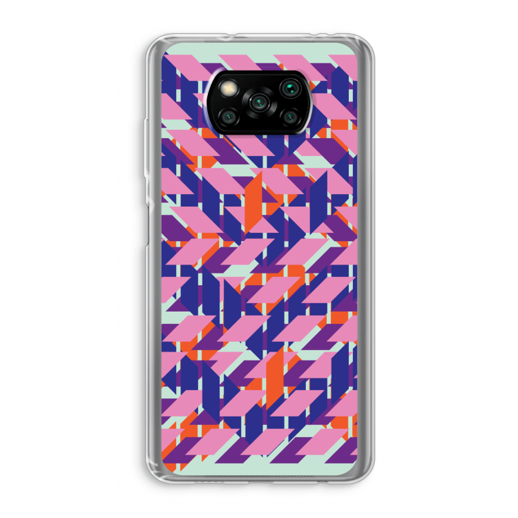 Skew Blush 3: Xiaomi Poco X3 Pro Transparant Hoesje