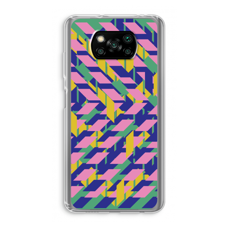 Skew Blush 1: Xiaomi Poco X3 Pro Transparant Hoesje