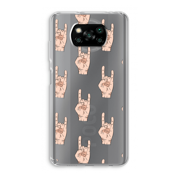 Rock: Xiaomi Poco X3 Pro Transparant Hoesje