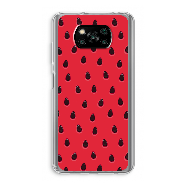 Watermelon: Xiaomi Poco X3 Pro Transparant Hoesje