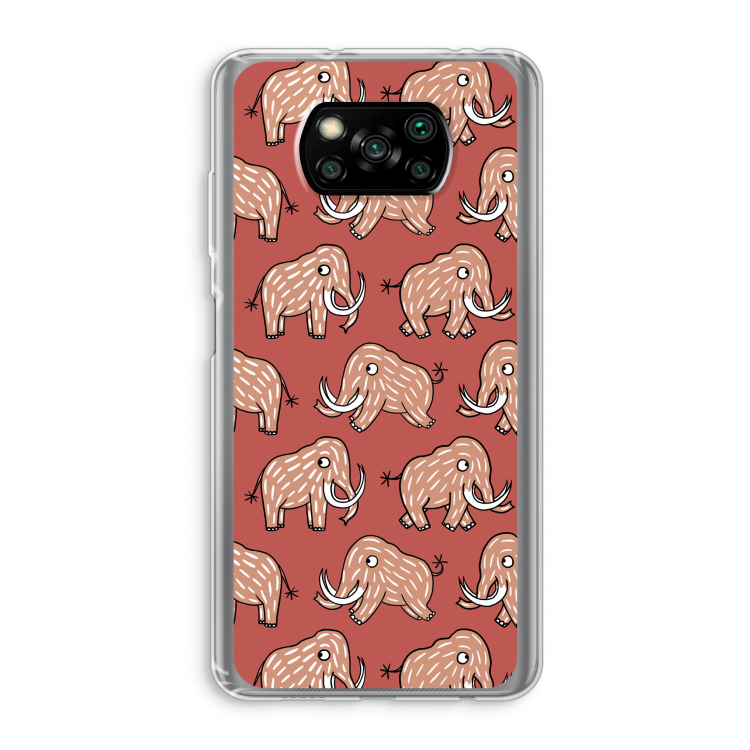 Mammoet: Xiaomi Poco X3 Pro Transparant Hoesje