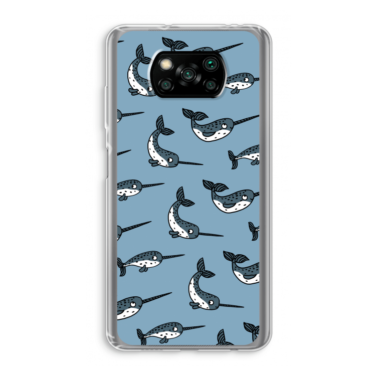 Narwhal: Xiaomi Poco X3 Pro Transparant Hoesje