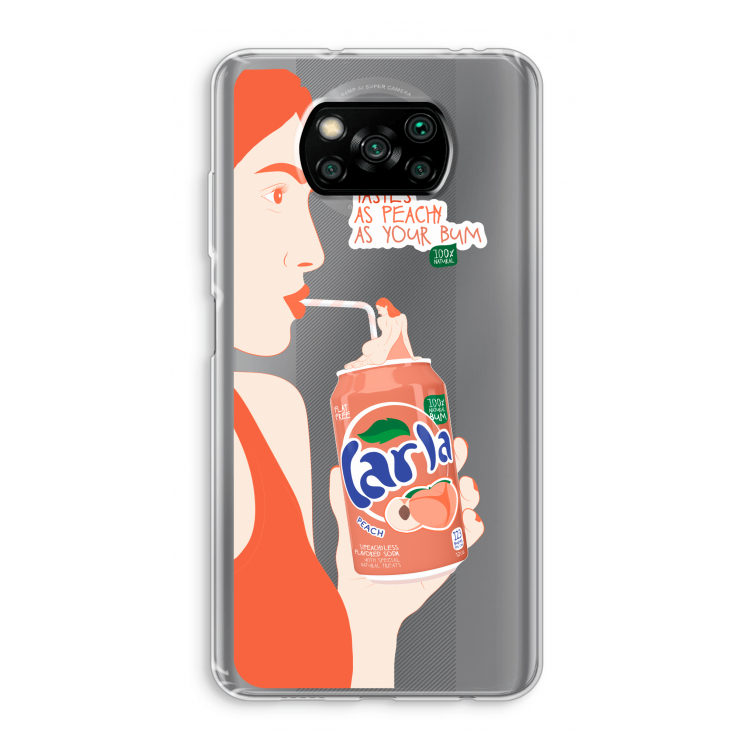 Peach please!: Xiaomi Poco X3 Pro Transparant Hoesje