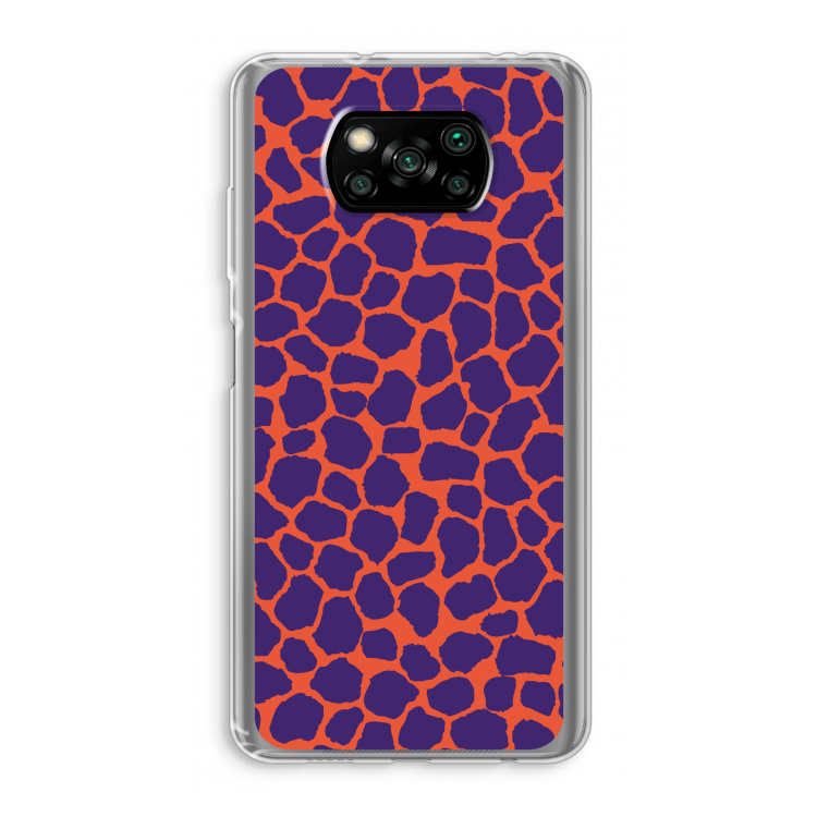 Purple Giraffe: Xiaomi Poco X3 Pro Transparant Hoesje