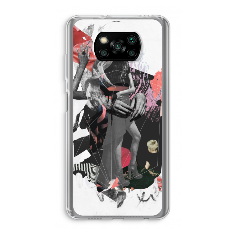 Dissimulation du réel: Xiaomi Poco X3 Pro Transparant Hoesje