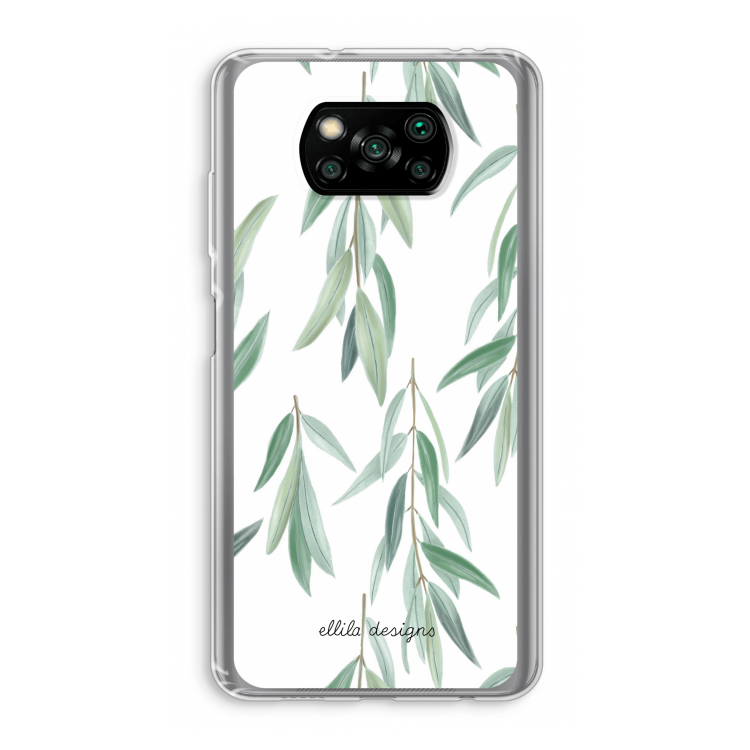 Branch up your life: Xiaomi Poco X3 Pro Transparant Hoesje