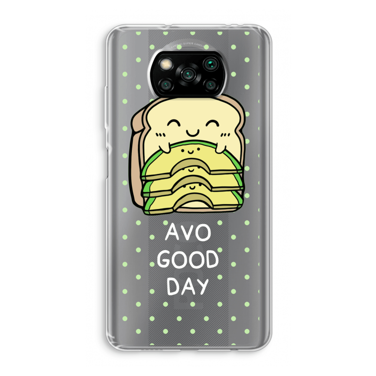 Avo Good Day: Xiaomi Poco X3 Pro Transparant Hoesje
