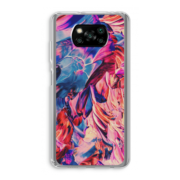 Pink Orchard: Xiaomi Poco X3 Pro Transparant Hoesje
