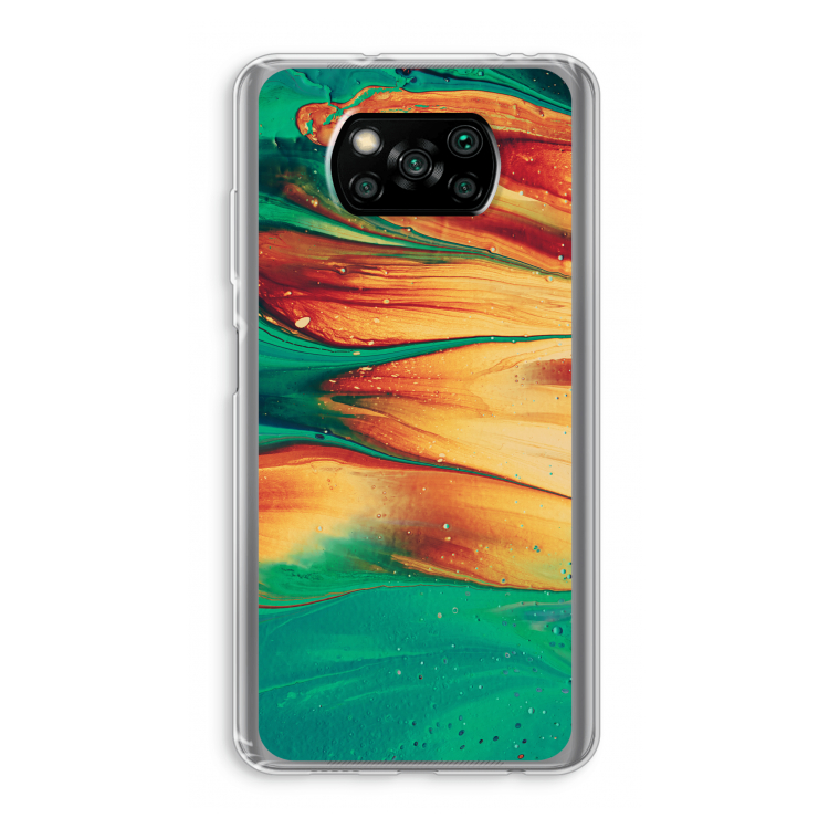 Green Inferno: Xiaomi Poco X3 Pro Transparant Hoesje