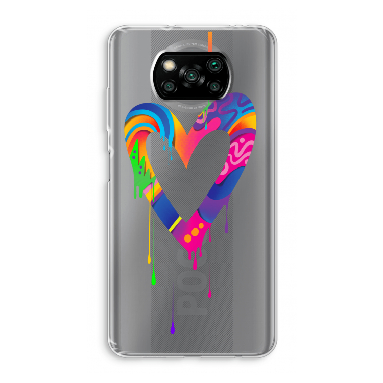 Melts My Heart: Xiaomi Poco X3 Pro Transparant Hoesje