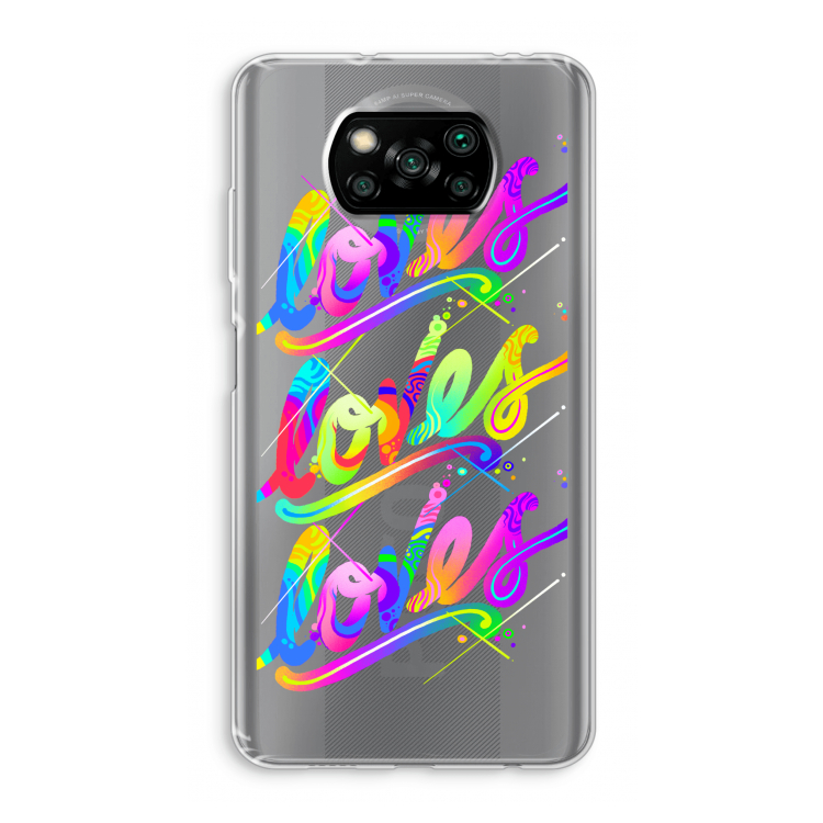 Loves: Xiaomi Poco X3 Pro Transparant Hoesje